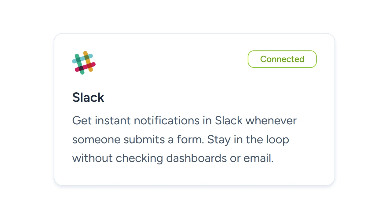 Turn every website form submission into an instant Slack message